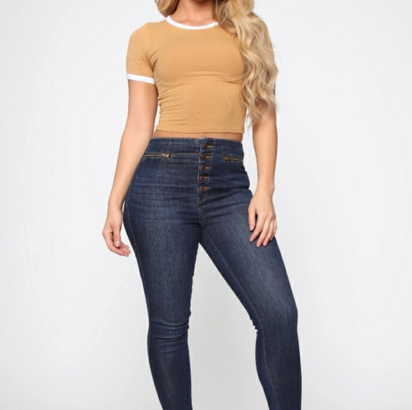 Fashion Nova Denim - Fashion Nova you're the cure high rise Jeans